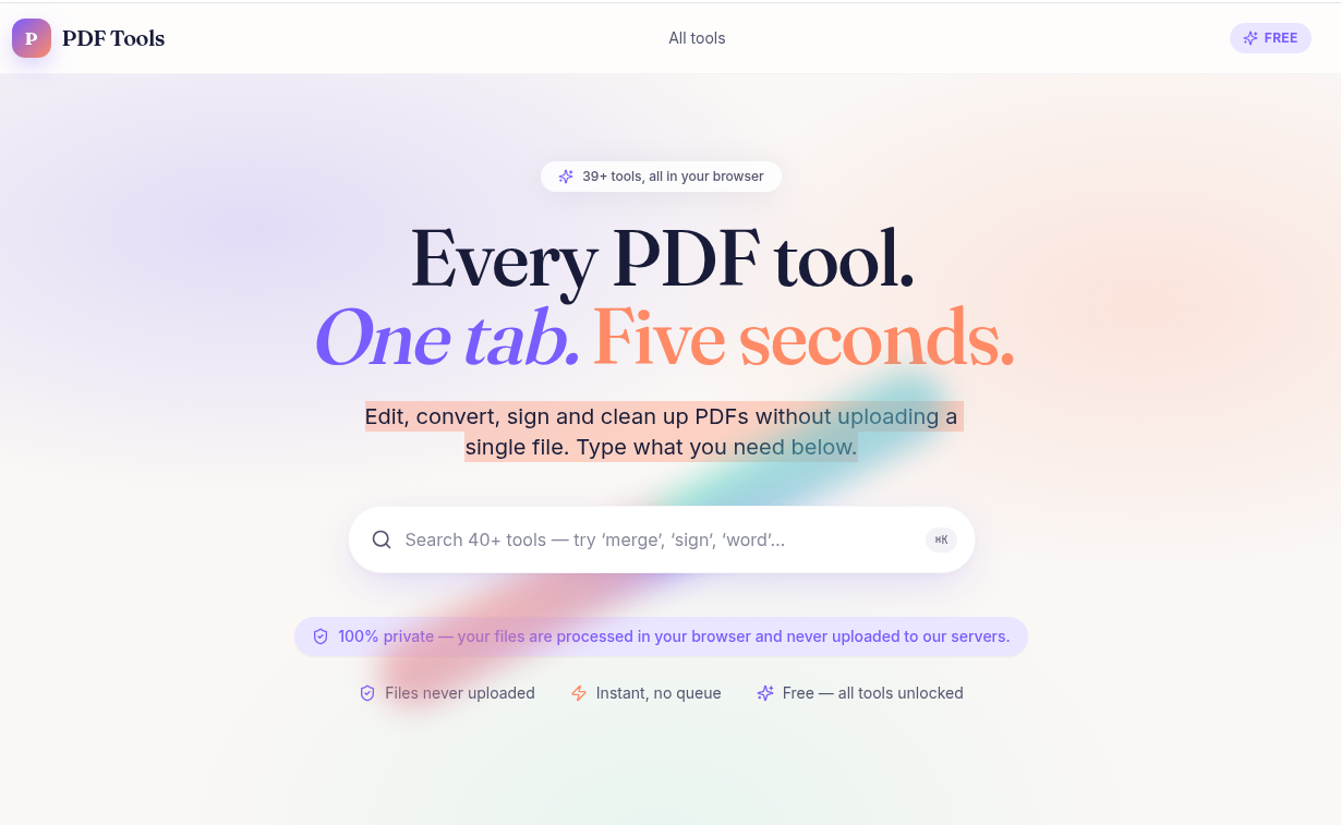 PDF Tools
